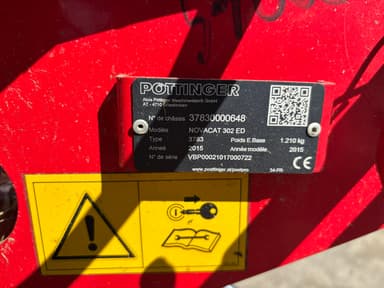 Faucheuse conditionneuse POTTINGER NOVACAT 302 ED - photo 5