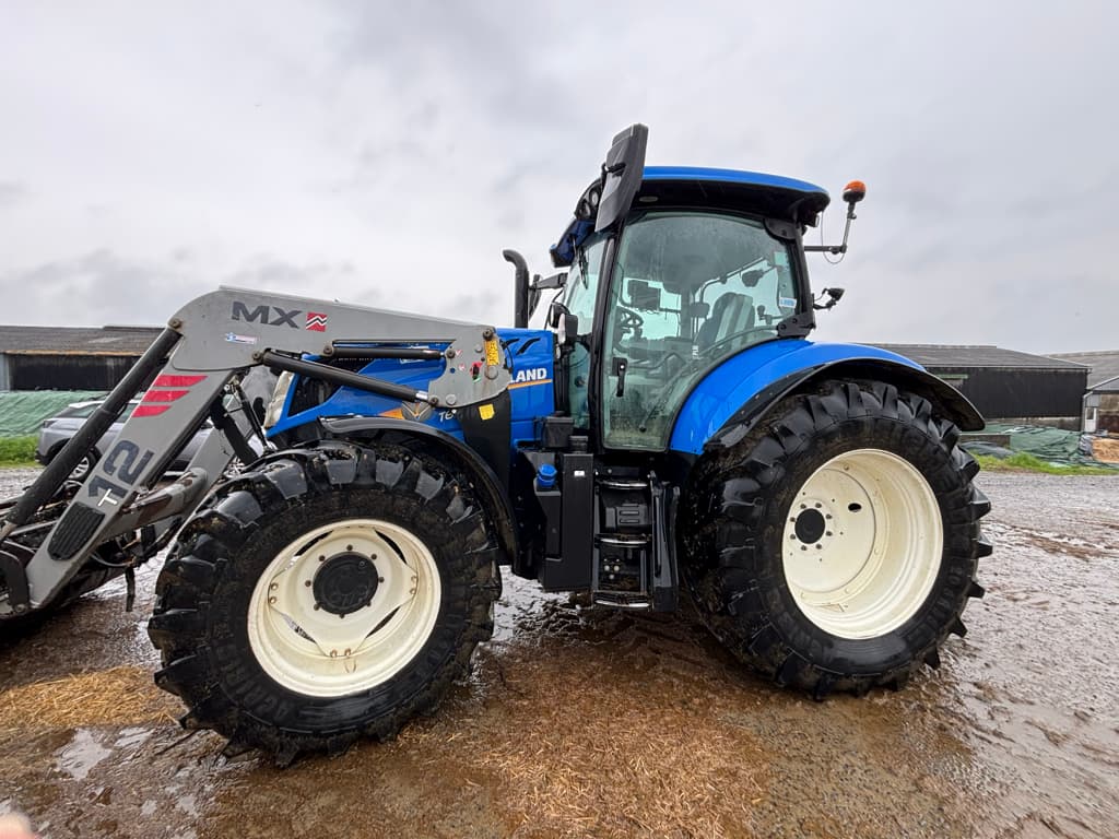 Tracteur chargeur NEW HOLLAND T6.165 - photo principale