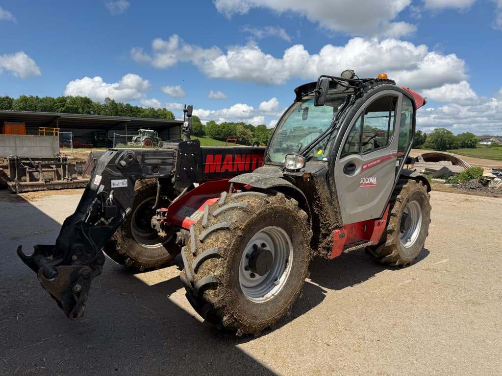 Chariot télescopique MANITOU MLT 737 130 PS+ - photo principale