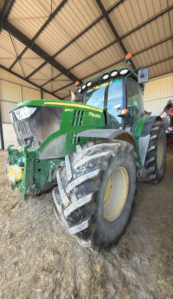 Tracteur JOHN DEERE 6190R - photo principale