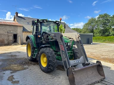 Tracteur JOHN DEERE 6100M - photo 2