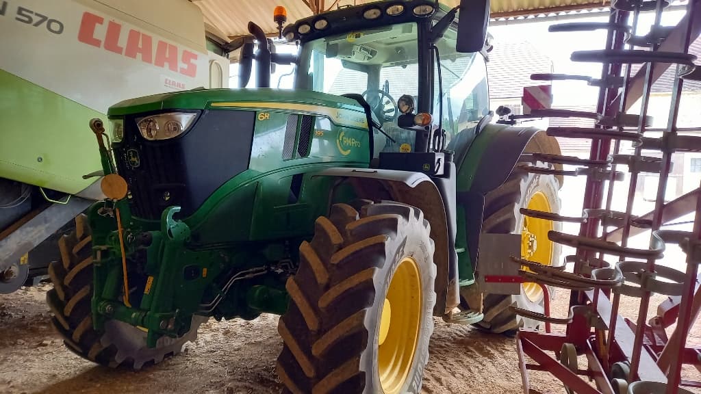 Tracteur JOHN DEERE 6R 195 - photo principale