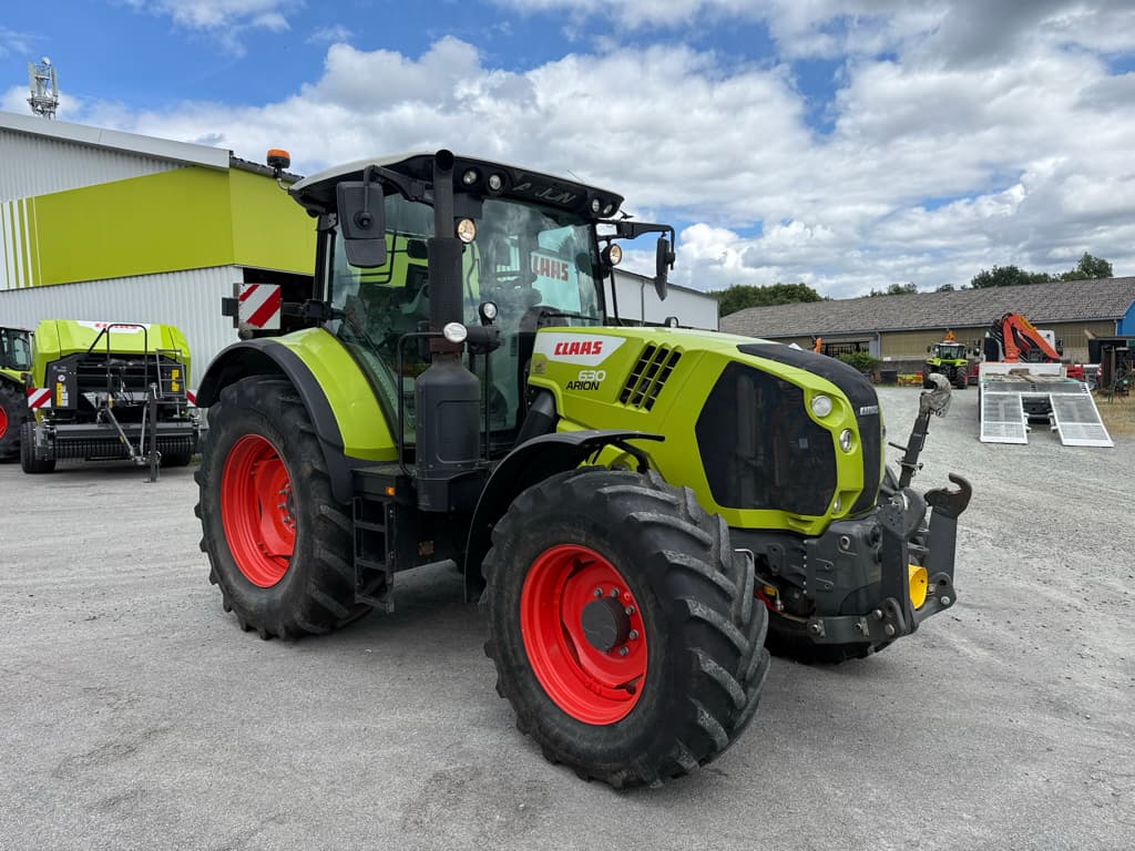 Tracteur CLAAS ARION 630 CMATIC CEBIS - photo principale