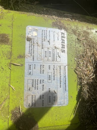 Faucheuse CLAAS Disco 2650 - photo 5
