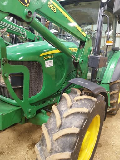 Tracteur chargeur JOHN DEERE 5080R - photo 2