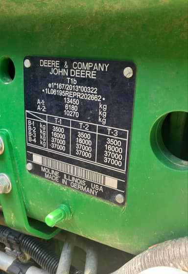 Tracteur JOHN DEERE 6R 195 - photo 2
