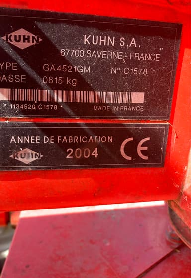 Andaineur KUHN GA 4521GM - photo 2
