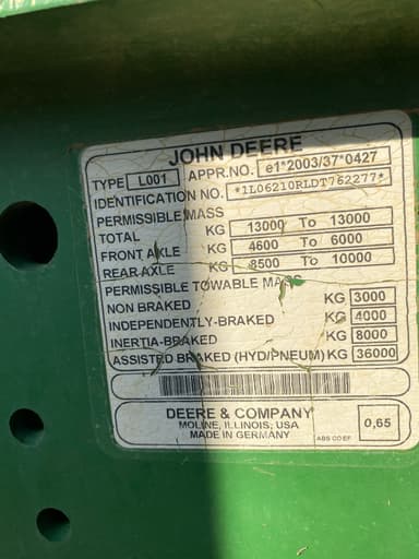 Tracteur JOHN DEERE 6210R - photo 4