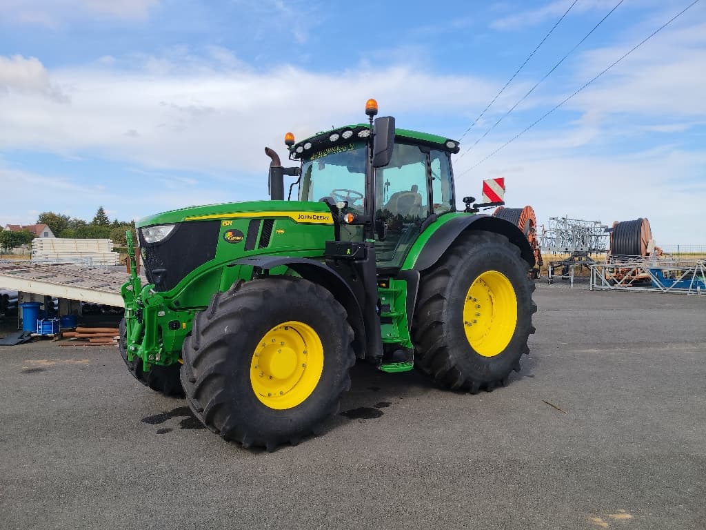 Tracteur JOHN DEERE 6R 195 - photo principale
