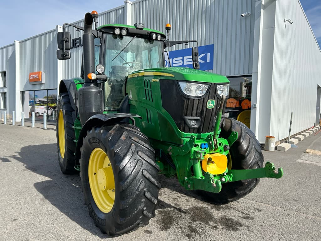 Tracteur JOHN DEERE 6195M - photo principale