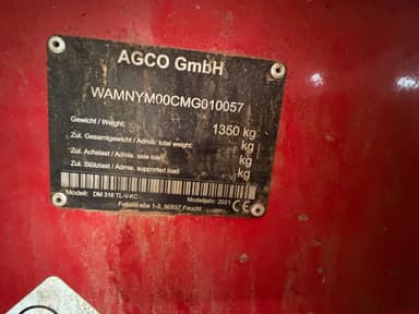 Faucheuse MASSEY FERGUSON DM316 TL-V-Kc - photo 5