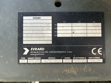 Pulverisateur automoteur EVRARD ALPHA 4100 EVOII Ecodrive - photo 5