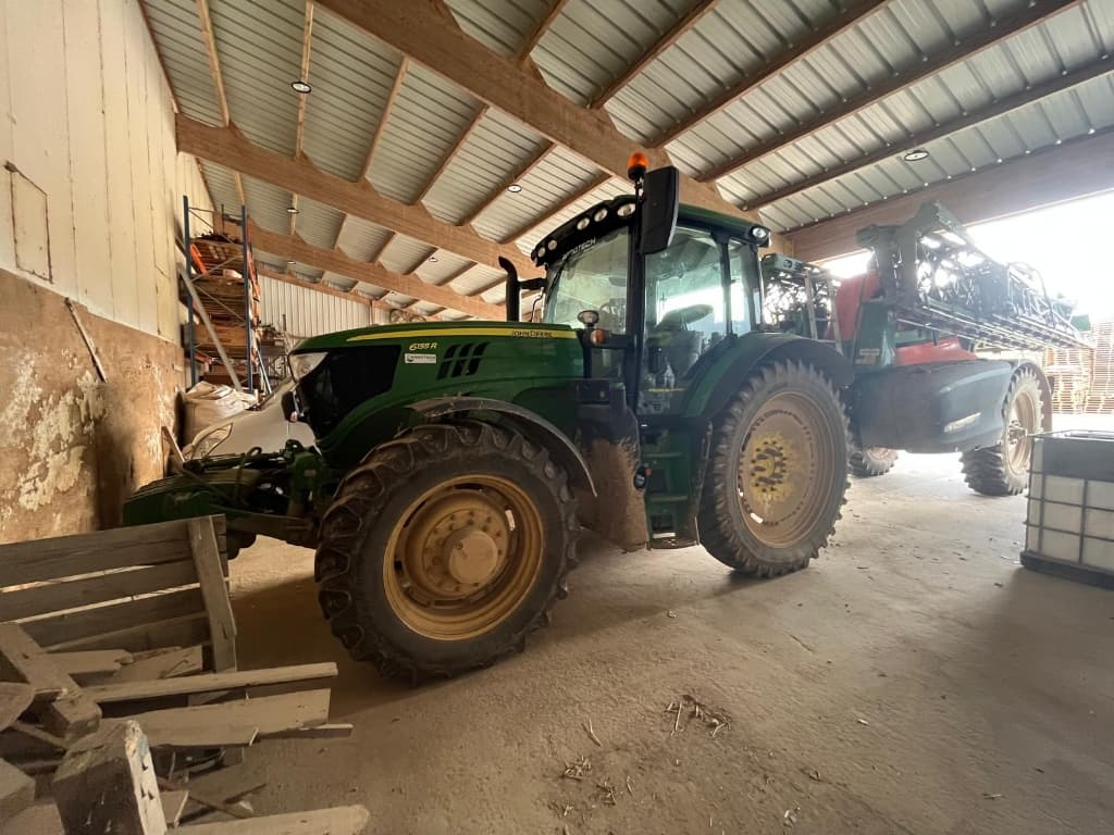 Tracteur JOHN DEERE 6155R - photo principale