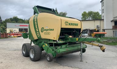 Presse balles rondes KRONE Comprima f 155 xc - photo 2