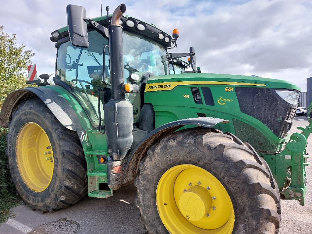 Tracteur JOHN DEERE 6R155 - photo principale