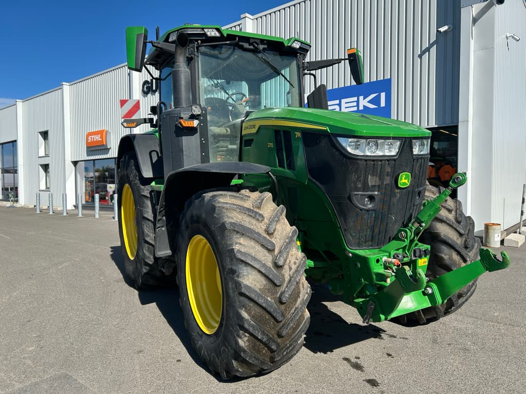 Tracteur JOHN DEERE 7R 270 - photo principale