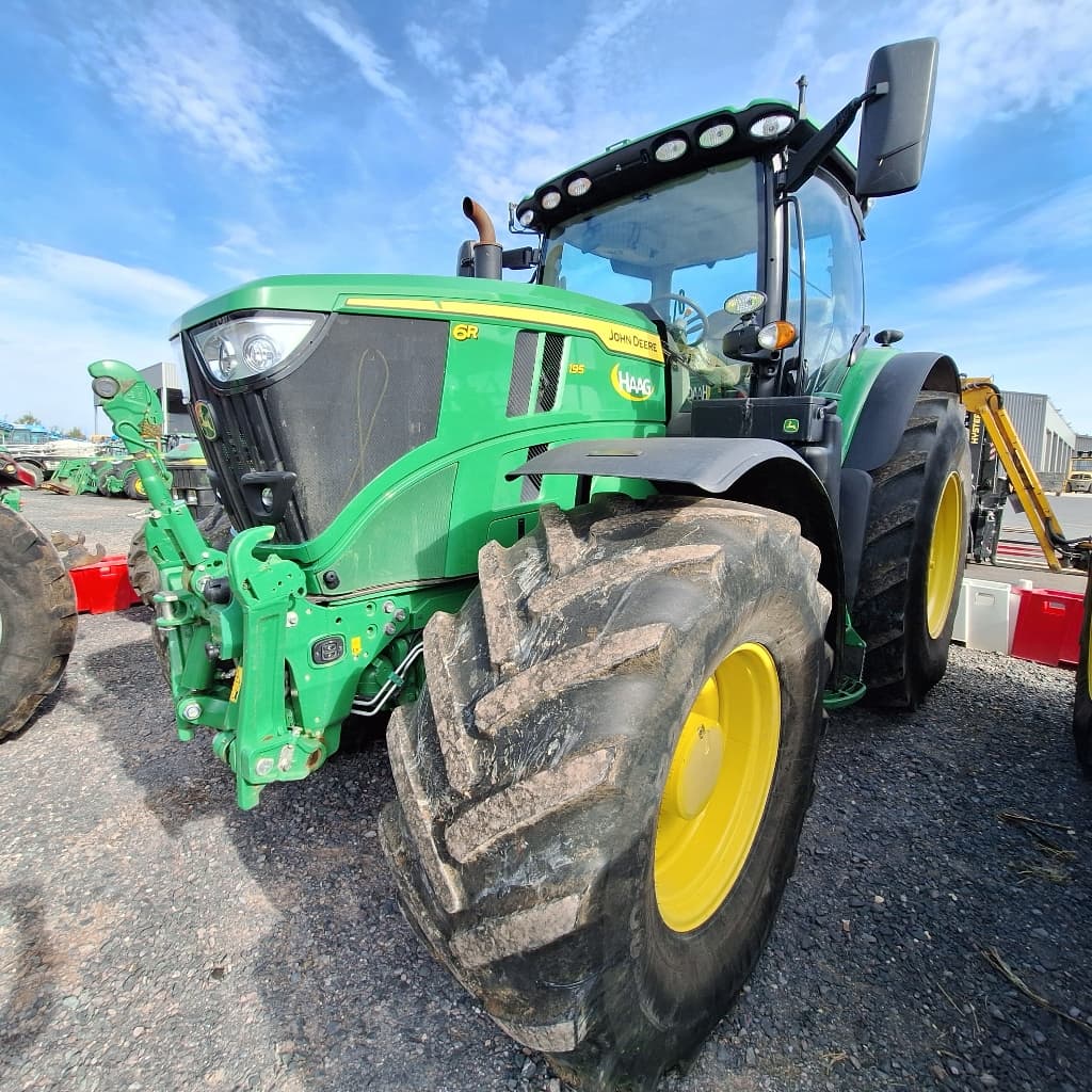 Tracteur JOHN DEERE 6R195 - photo principale