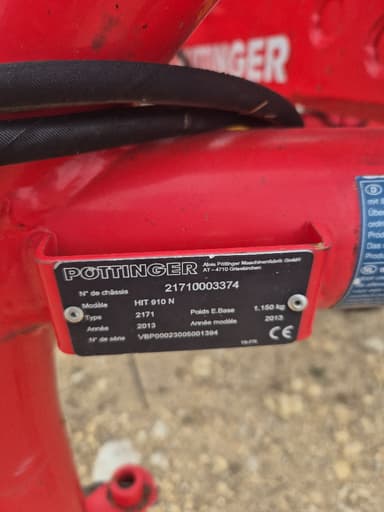Faneuse POTTINGER Hit 910 n - photo 4