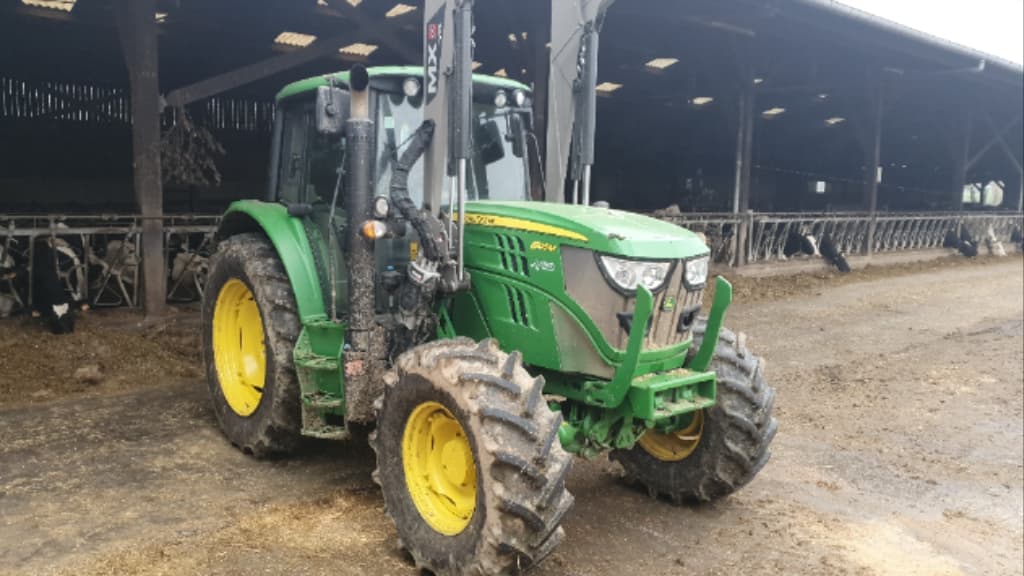 Tracteur JOHN DEERE 6105M - photo principale