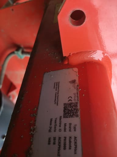 Herse rotative KUBOTA PH1301 - photo 5