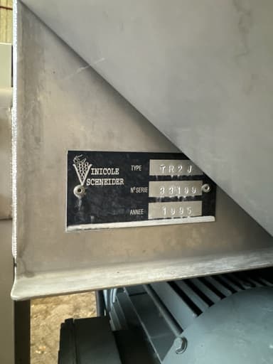 Egrappoir VINICOLE SCHNEIDER TR2J - photo 3
