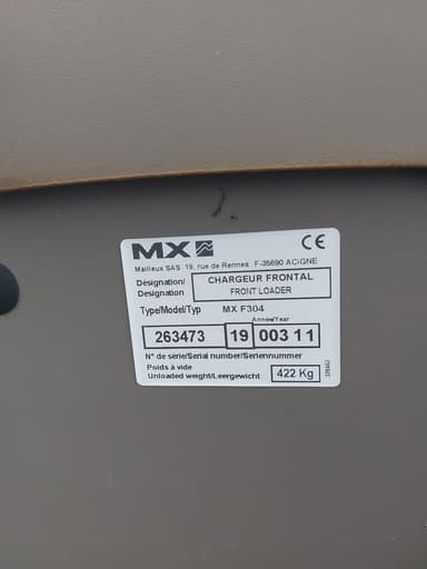 Chargeur Frontal MAILLEUX F304 - photo 5