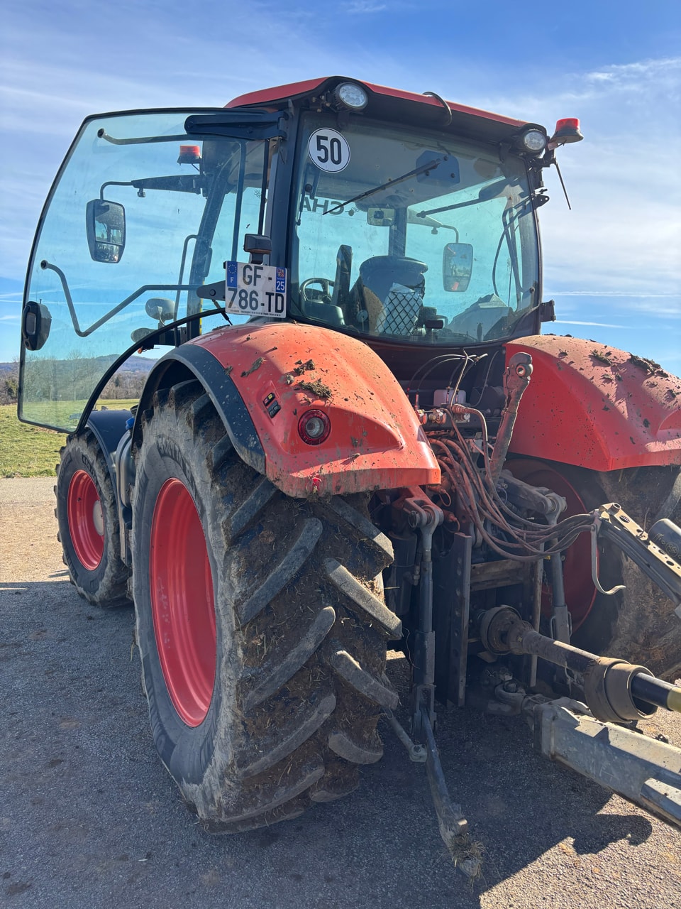 Tracteur KUBOTA M7153 accèss - photo slide 3