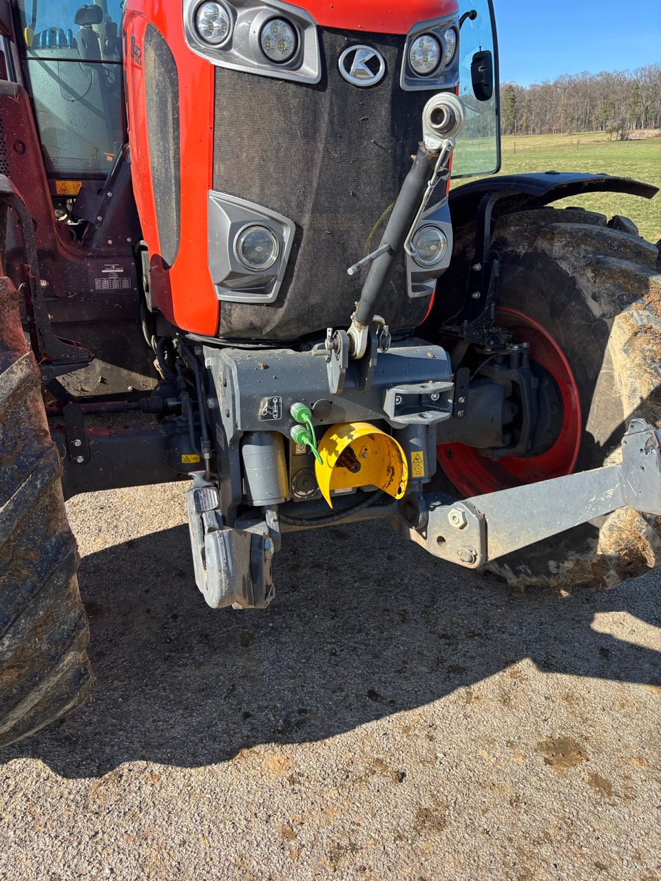 Tracteur KUBOTA M7153 accèss - photo slide 4