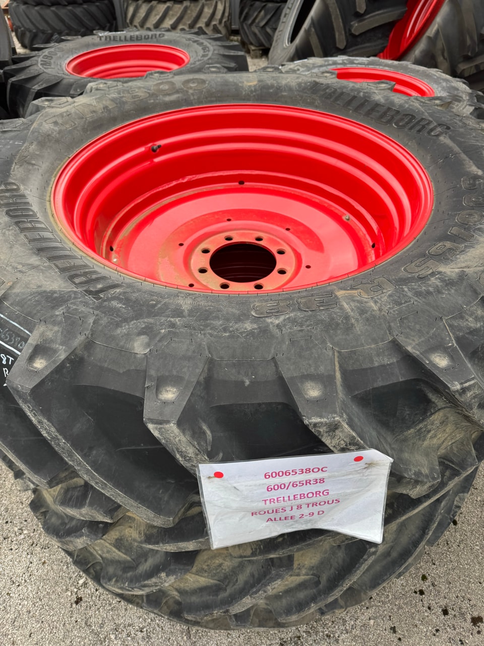 Pneumatique TRELLEBORG 600/65R38 - photo slide 3