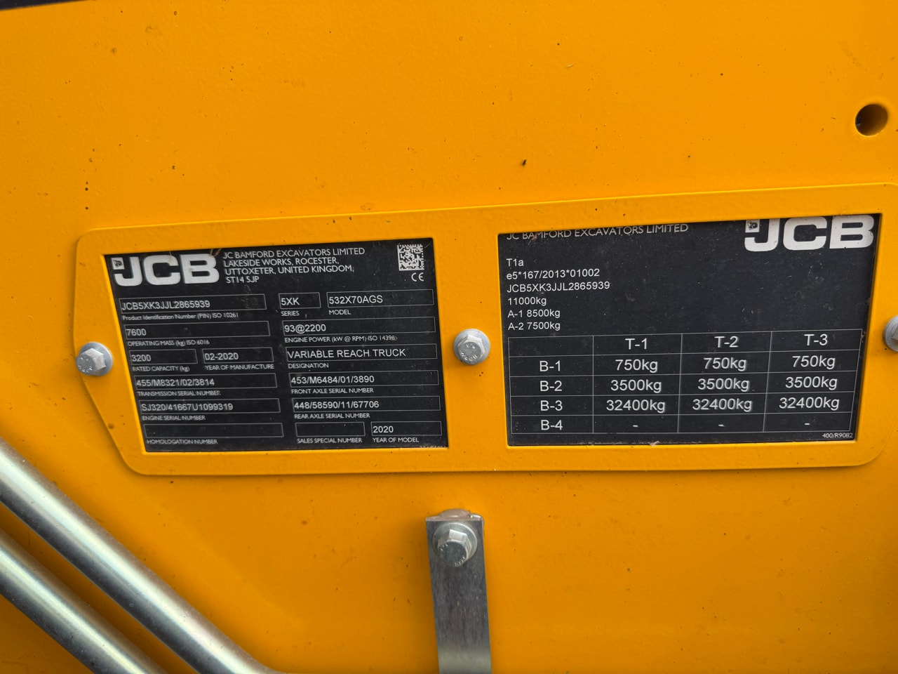 Chariot télescopique JCB 532 70 AGRI SUPER - photo slide 12