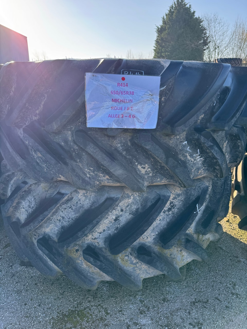 Pneumatique MICHELIN 650/65R38 - photo slide 1