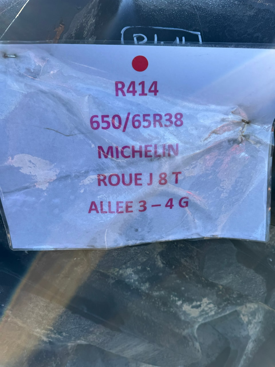 Pneumatique MICHELIN 650/65R38 - photo slide 2