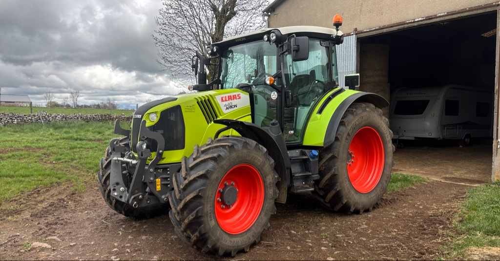 Tracteur chargeur CLAAS ARION 440 - photo slide 1