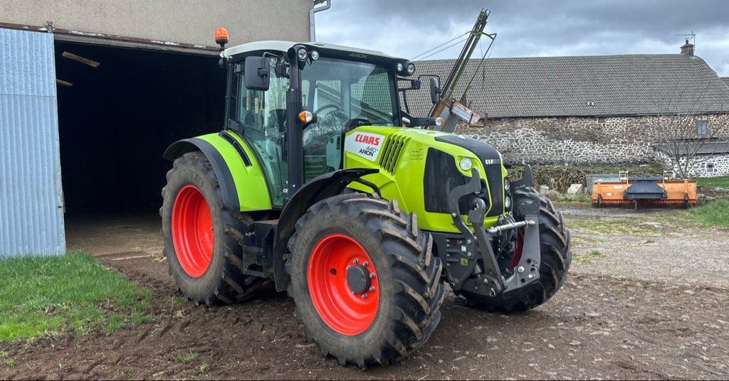 Tracteur chargeur CLAAS ARION 440 - photo slide 2