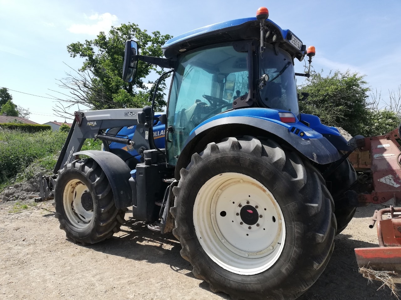 Tracteur NEW HOLLAND T6.155 - photo slide 5