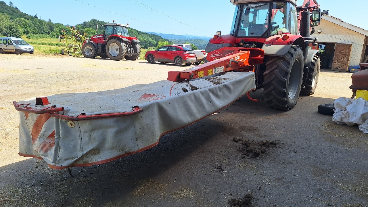 Faucheuse KUHN Gmd3510 - photo slide 2