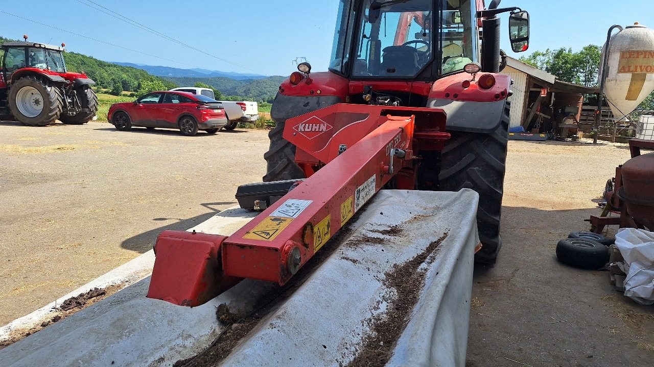 Faucheuse KUHN Gmd3510 - photo slide 8