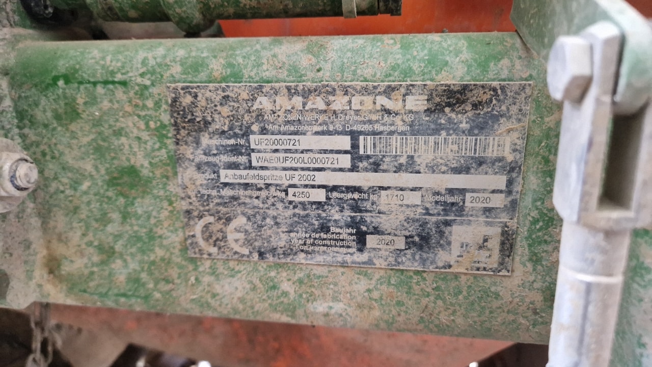 Pulverisateur AMAZONE UF 2002 + 1502 - photo slide 5