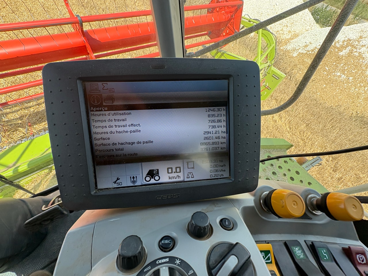 Moissonneuse CLAAS LEXION 750 - photo slide 16