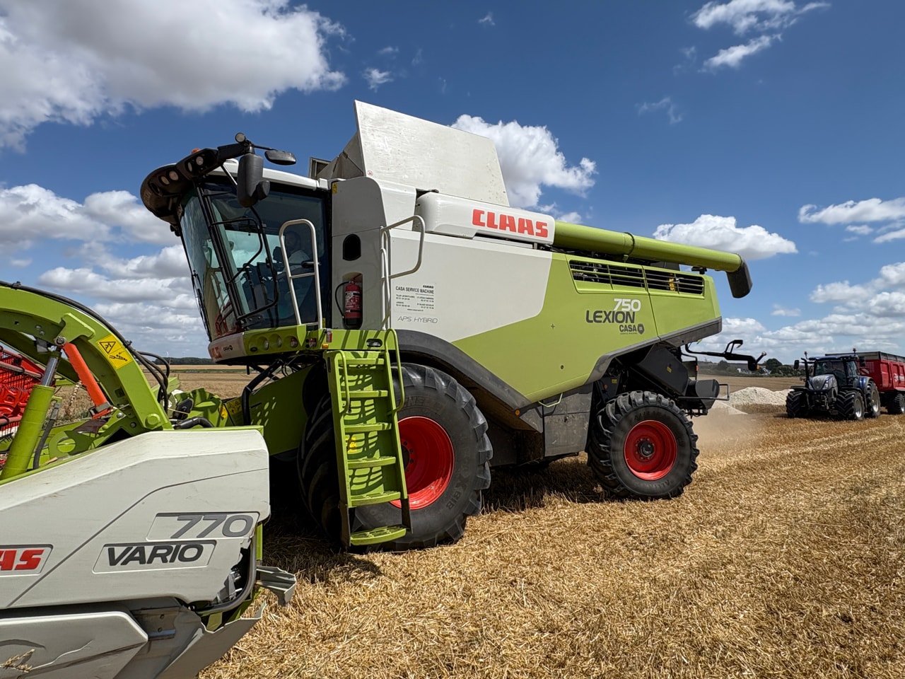 Moissonneuse CLAAS LEXION 750 - photo slide 14