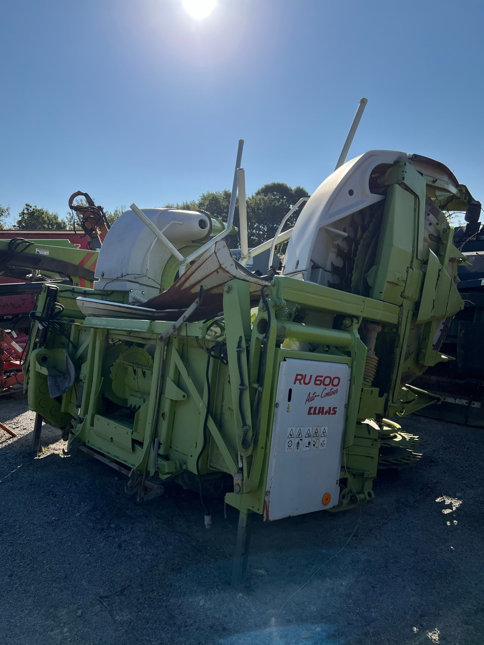 Bec à maïs CLAAS RU 600 - photo slide 2