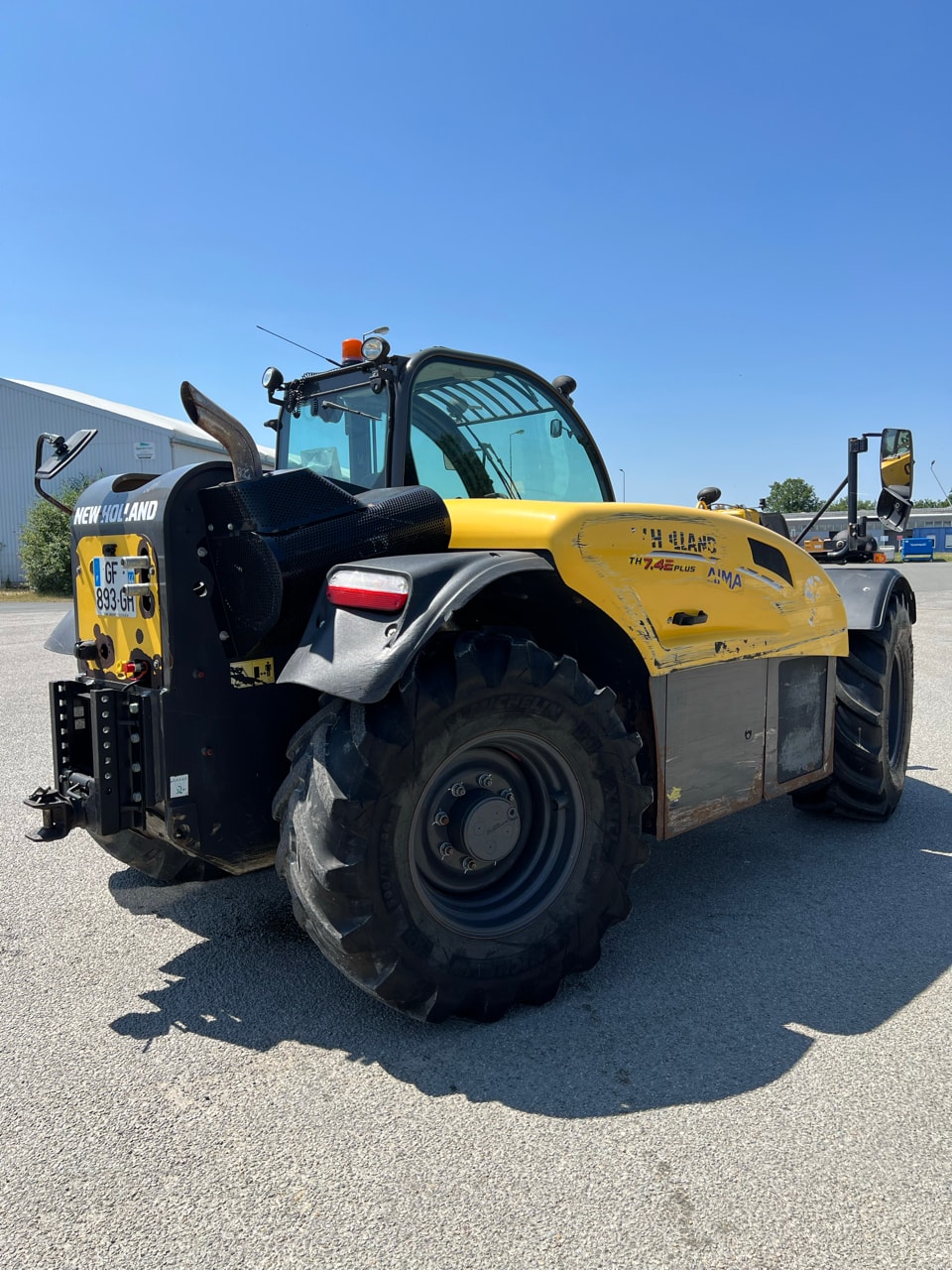 Telescopique NEW HOLLAND TH 7.42 plus - photo slide 7