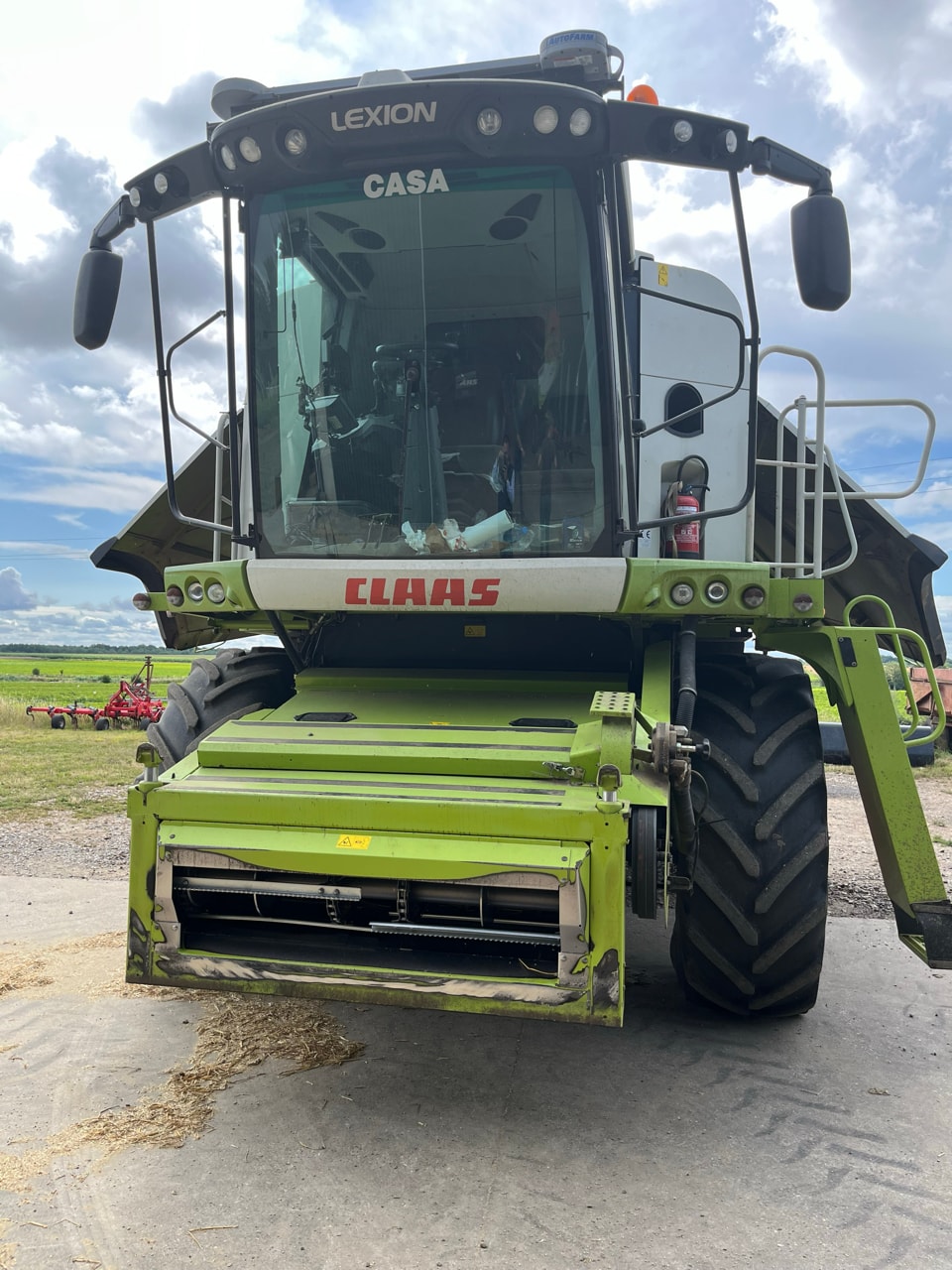 Moissonneuse CLAAS LEXION 760 - photo slide 2