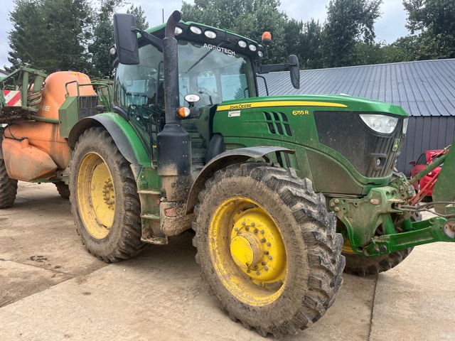 Tracteur JOHN DEERE 6155R - photo slide 1