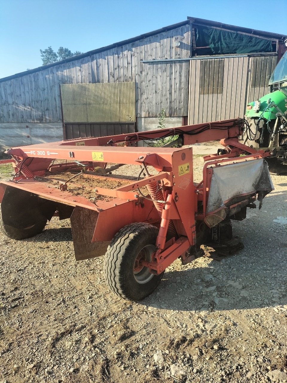 Faucheuse conditionneuse KUHN FC 300 G - photo slide 3