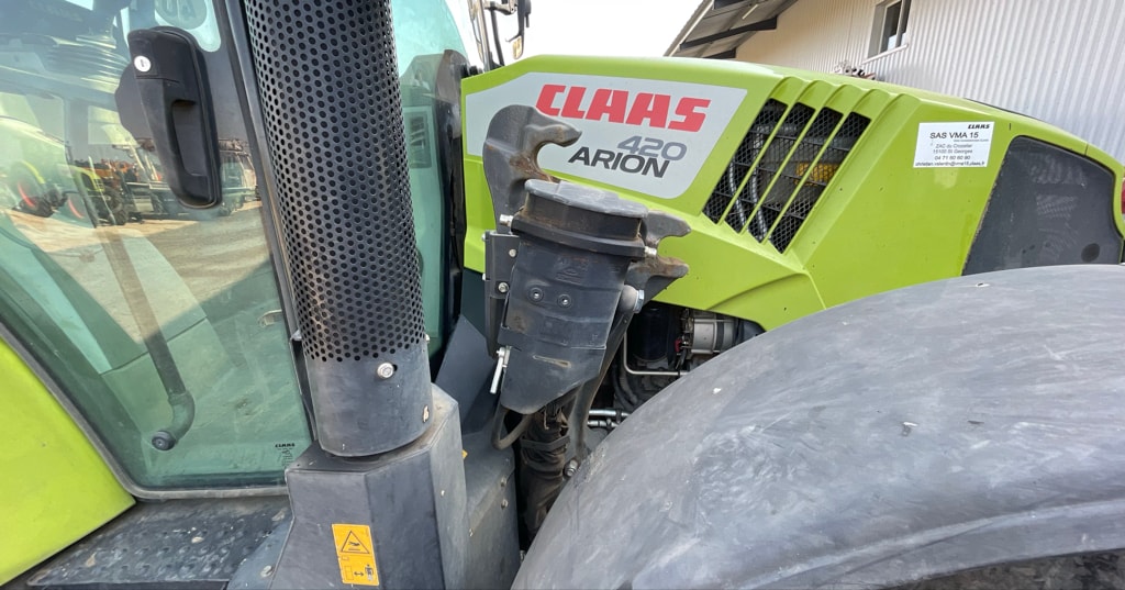Tracteur chargeur CLAAS ARION 420 - photo slide 6