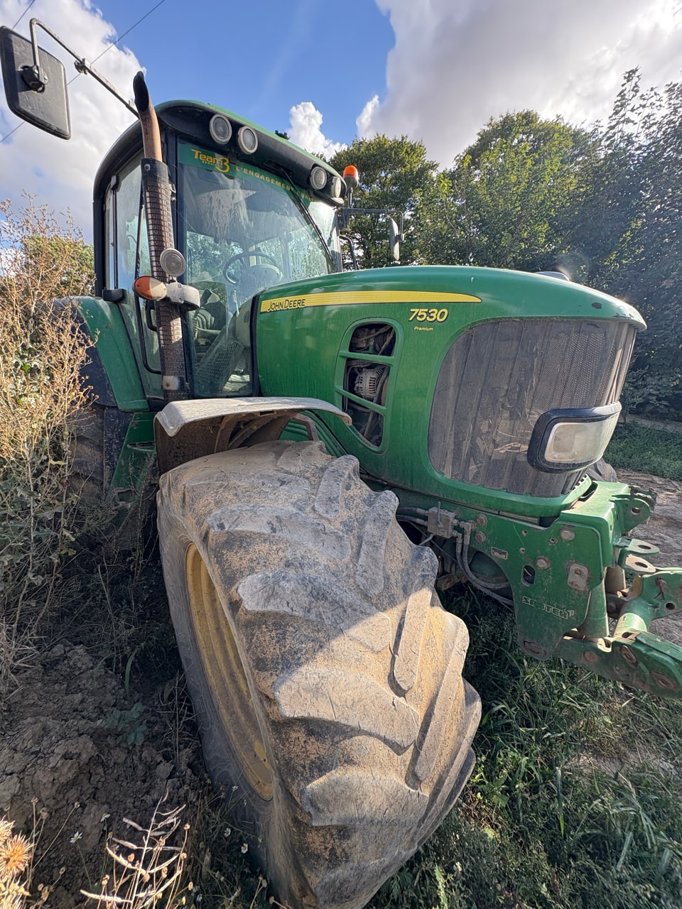 Tracteur JOHN DEERE 7530 - photo slide 14