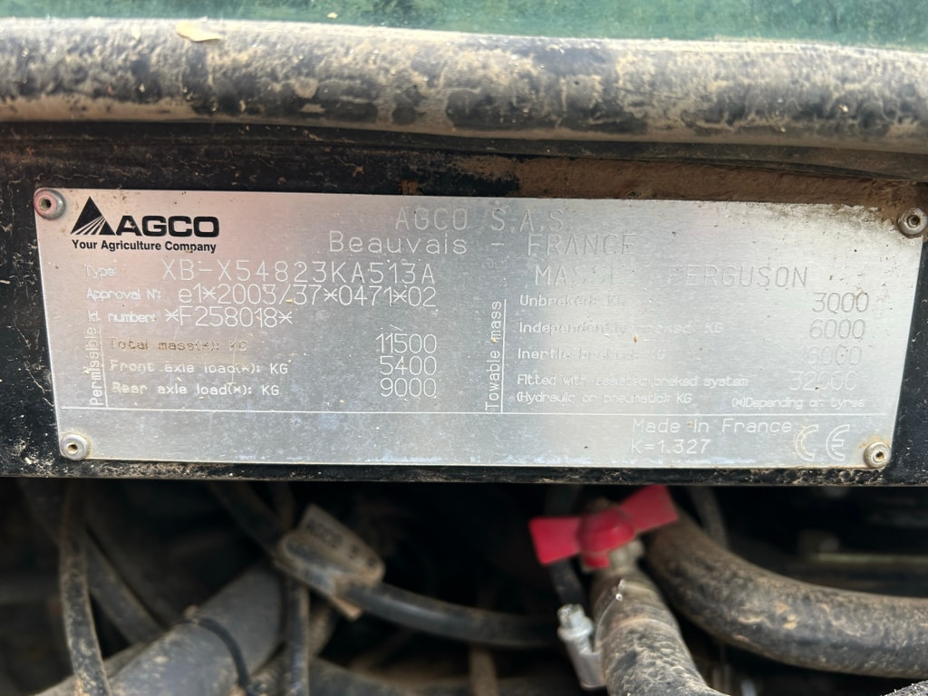 Tracteur MASSEY FERGUSON 7618 dyna VT - photo slide 9