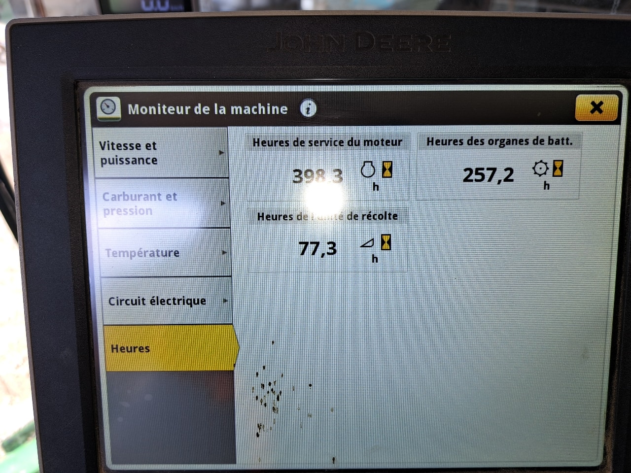 Moissonneuse JOHN DEERE S 780 - photo slide 17