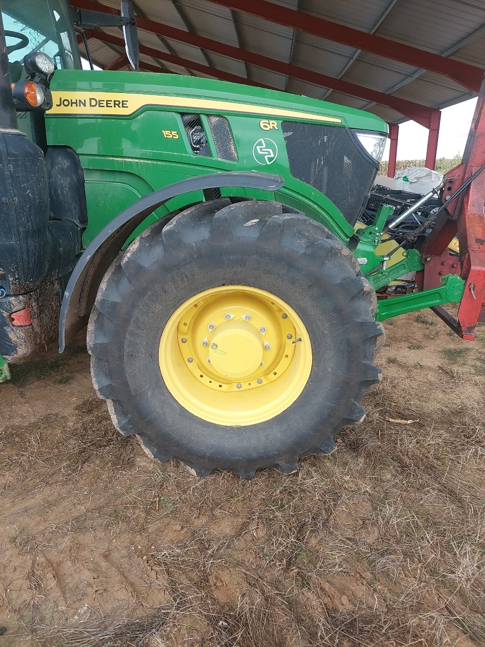 Tracteur JOHN DEERE 6R155 - photo slide 12